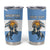 Personalized Argentina Flag Day 20th June Tumbler Cup Manuel Belgrano