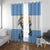 Personalized Argentina Flag Day 20th June Window Curtain Manuel Belgrano