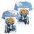 Personalized Argentina Flag Day 20th June Women V-Neck T-Shirt Manuel Belgrano
