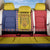Romania National Flag Day 26th June Back Car Seat Cover Red Traditional Embroidery Patterns