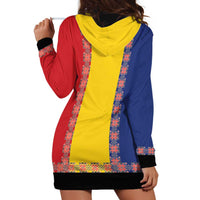 Romania National Flag Day 26th June Hoodie Dress Red Traditional Embroidery Patterns