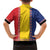 Romania National Flag Day 26th June Kid Hawaiian Shirt Red Traditional Embroidery Patterns