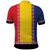 Romania National Flag Day 26th June Polo Shirt Red Traditional Embroidery Patterns