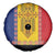 Romania National Flag Day 26th June Spare Tire Cover Red Traditional Embroidery Patterns