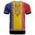 Romania National Flag Day 26th June T Shirt Red Traditional Embroidery Patterns