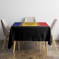 Romania National Flag Day 26th June Tablecloth Red Traditional Embroidery Patterns