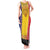 Romania National Flag Day 26th June Tank Maxi Dress Red Traditional Embroidery Patterns