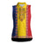 Romania National Flag Day 26th June Women Sleeveless Polo Shirt Red Traditional Embroidery Patterns