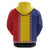 Romania National Flag Day 26th June Zip Hoodie Red Traditional Embroidery Patterns