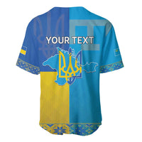 Personalized Crimean Tatar Flag Day Baseball Jersey Ukraine Crimea Map
