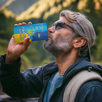 Personalized Crimean Tatar Flag Day 4 in 1 Can Cooler Tumbler Ukraine Crimea Map