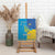 Personalized Crimean Tatar Flag Day Canvas Wall Art Ukraine Crimea Map