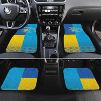 Personalized Crimean Tatar Flag Day Car Mats Ukraine Crimea Map