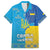 Personalized Crimean Tatar Flag Day Family Matching Long Sleeve Bodycon Dress and Hawaiian Shirt Ukraine Crimea Map