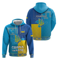 Personalized Crimean Tatar Flag Day Hoodie Ukraine Crimea Map
