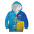 Personalized Crimean Tatar Flag Day Kid Hoodie Ukraine Crimea Map