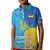 Personalized Crimean Tatar Flag Day Kid Polo Shirt Ukraine Crimea Map