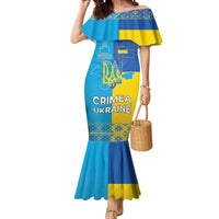 Personalized Crimean Tatar Flag Day Mermaid Dress Ukraine Crimea Map