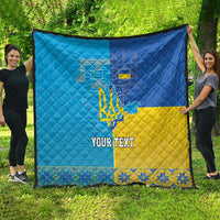Personalized Crimean Tatar Flag Day Quilt Ukraine Crimea Map