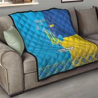 Personalized Crimean Tatar Flag Day Quilt Ukraine Crimea Map