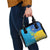 Personalized Crimean Tatar Flag Day Shoulder Handbag Ukraine Crimea Map