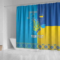 Personalized Crimean Tatar Flag Day Shower Curtain Ukraine Crimea Map