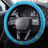 Crimean Tatar Flag Day Steering Wheel Cover Ukraine Crimea Map