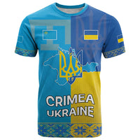 Personalized Crimean Tatar Flag Day T Shirt Ukraine Crimea Map