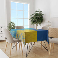 Personalized Crimean Tatar Flag Day Tablecloth Ukraine Crimea Map