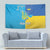 Personalized Crimean Tatar Flag Day Tapestry Ukraine Crimea Map