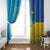 Personalized Crimean Tatar Flag Day Window Curtain Ukraine Crimea Map