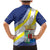 Personalized Curacao Coat of Arms Family Matching Mermaid Dress and Hawaiian Shirt Map Flag Style