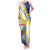 Personalized Curacao Coat of Arms Family Matching Tank Maxi Dress and Hawaiian Shirt Map Flag Style