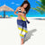 Personalized Curacao Coat of Arms Sarong Map Flag Style