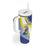 Personalized Curacao Coat of Arms Tumbler With Handle Map Flag Style