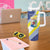 Personalized Curacao Coat of Arms Tumbler With Handle Map Flag Style