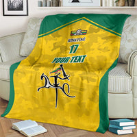 Republic of Lithuania Football Blanket Sporty Style