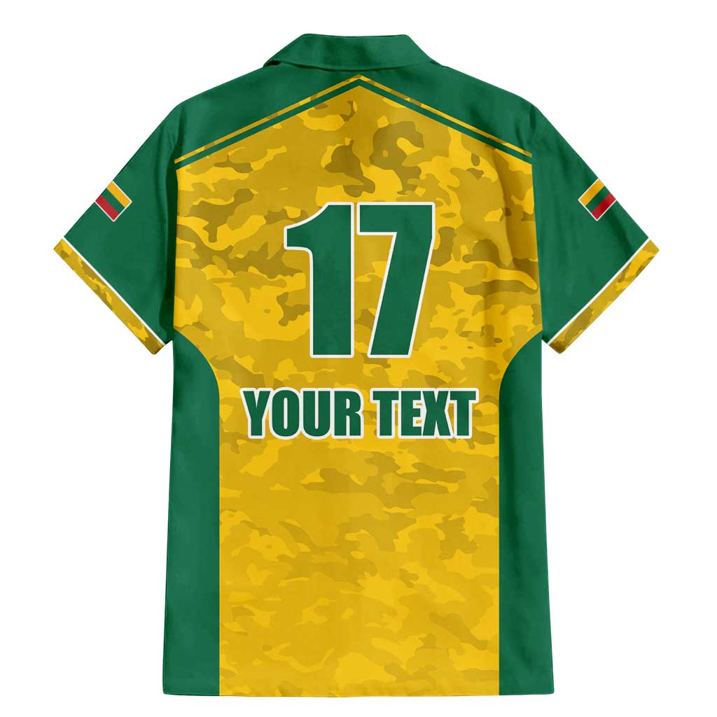 Republic of Lithuania Football Family Matching Mermaid Dress and Hawaiian Shirt Sporty Style