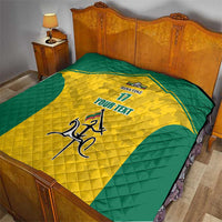 Republic of Lithuania Football Quilt Sporty Style