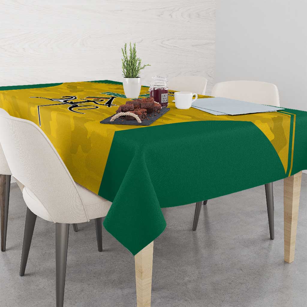 Republic of Lithuania Football Tablecloth Sporty Style LT17 - Wonder Print Shop