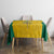 Republic of Lithuania Football Tablecloth Sporty Style LT17 - Wonder Print Shop