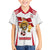 Custom Danmark Football Go Champions Family Matching Off Shoulder Maxi Dress and Hawaiian Shirt Denmark Sporty Style