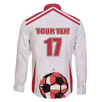 Custom Danmark Football Go Champions Family Matching Short Sleeve Bodycon Dress and Hawaiian Shirt Denmark Sporty Style