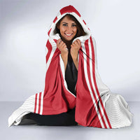 Custom Danmark Football Go Champions Hooded Blanket Denmark Sporty Style