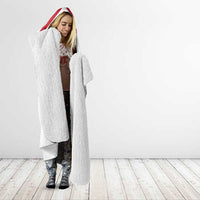 Custom Danmark Football Go Champions Hooded Blanket Denmark Sporty Style