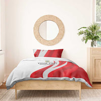 Personalized Danmark Football Bedding Set Denmark Sporty Style Danish Dynamite
