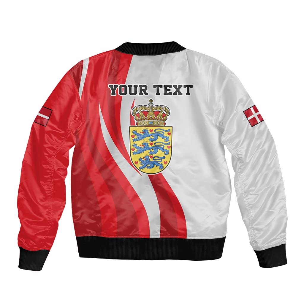 Personalized Danmark Football Bomber Jacket Denmark Sporty Style Danish Dynamite