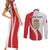 Personalized Danmark Football Couples Matching Short Sleeve Bodycon Dress and Long Sleeve Button Shirt Denmark Sporty Style Danish Dynamite