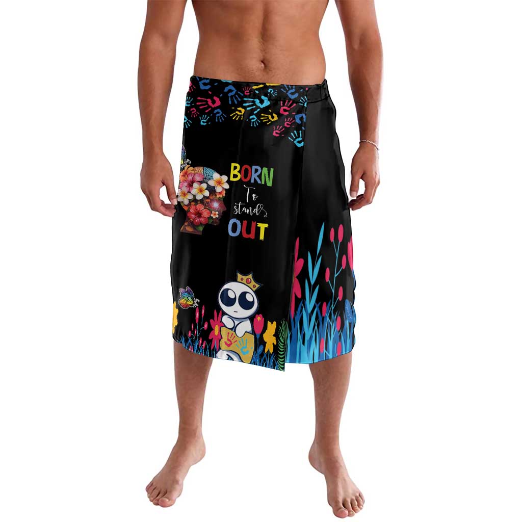 Born to Stand Out Autism Awareness Lavalava Brain Mind and Yippee!