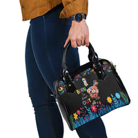 Born to Stand Out Autism Awareness Shoulder Handbag Brain Mind and Yippee!